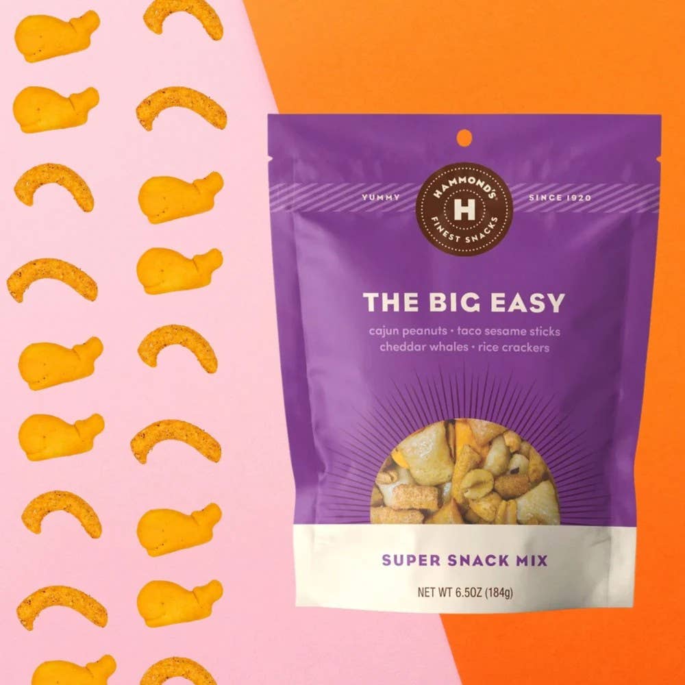 The Big Easy Trail Mix - Spicy & Cheesy - 6.5 oz