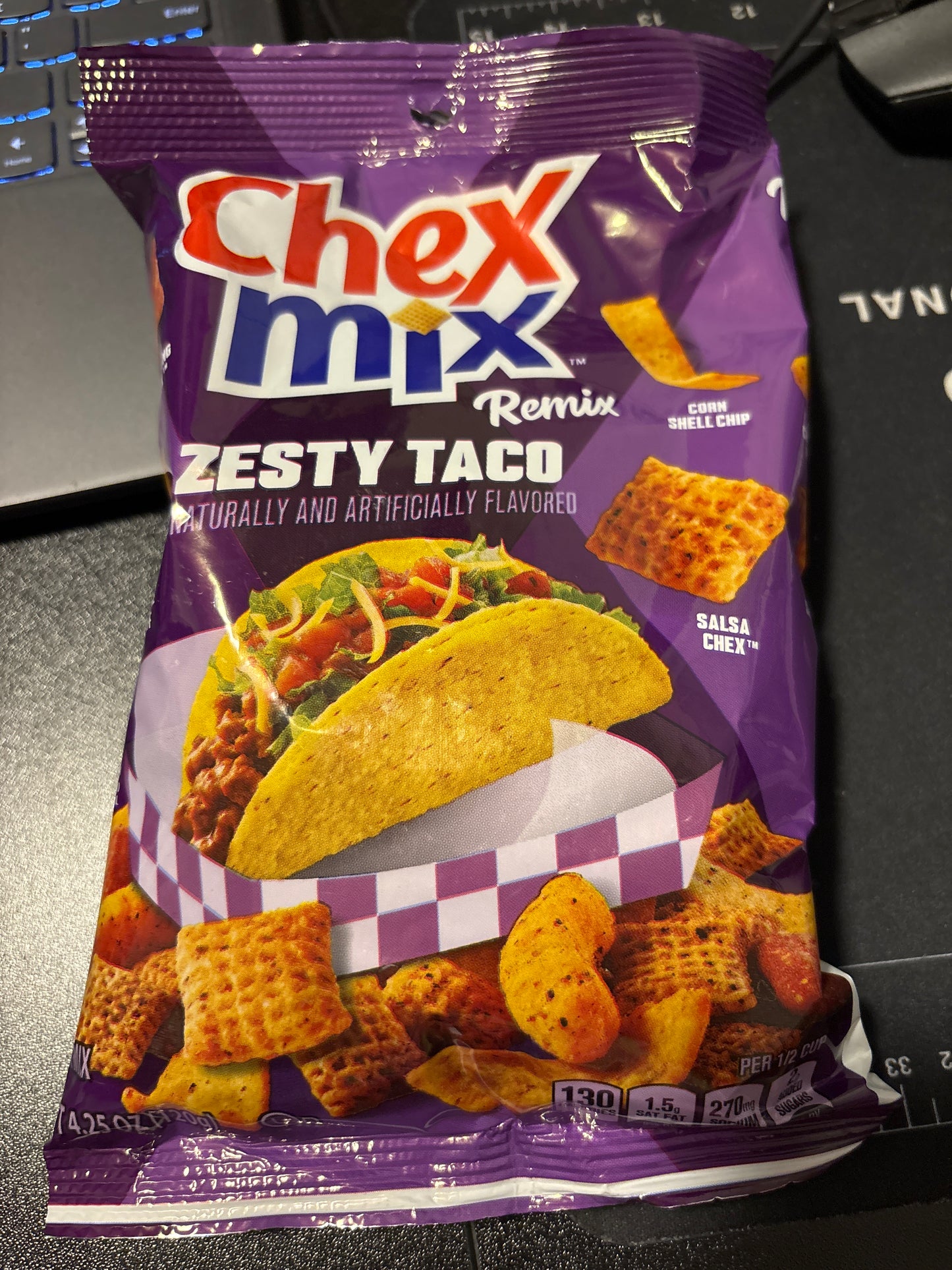 Chex mix zesty taco