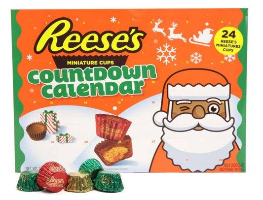 2024 Reese’s Peanut Butter Cup Advent Calendar, 24-Day Count