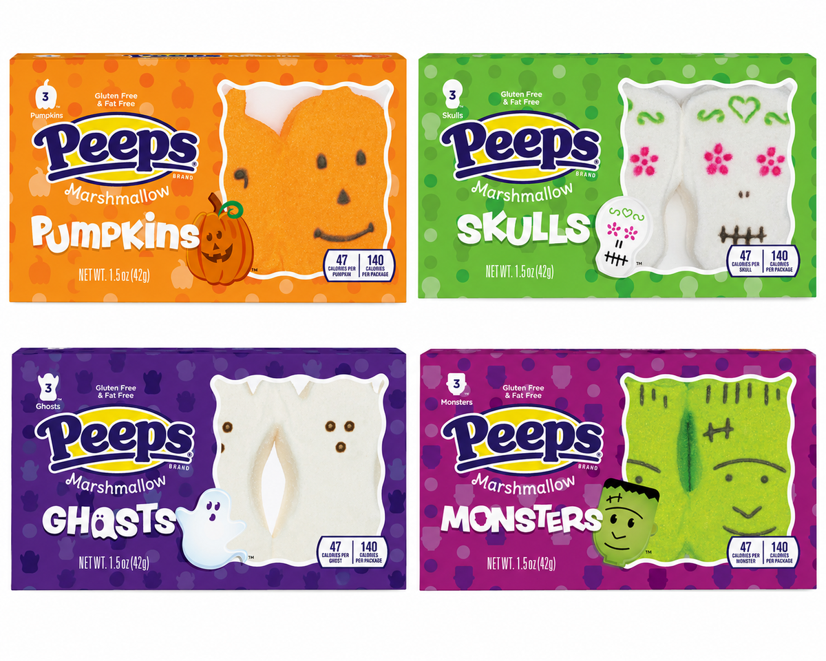 Grandpa Joe's Candy Shop - PEEPS 3ct Marshmallow Assorted, 24ct