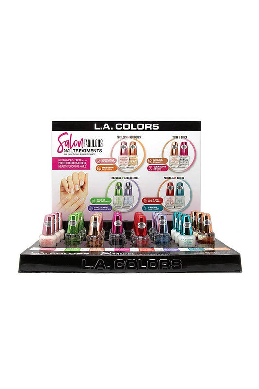 Pineapple Beauty - LA Colors CLAC480 Salon Fabulous Nail Treatments Set - 24pc