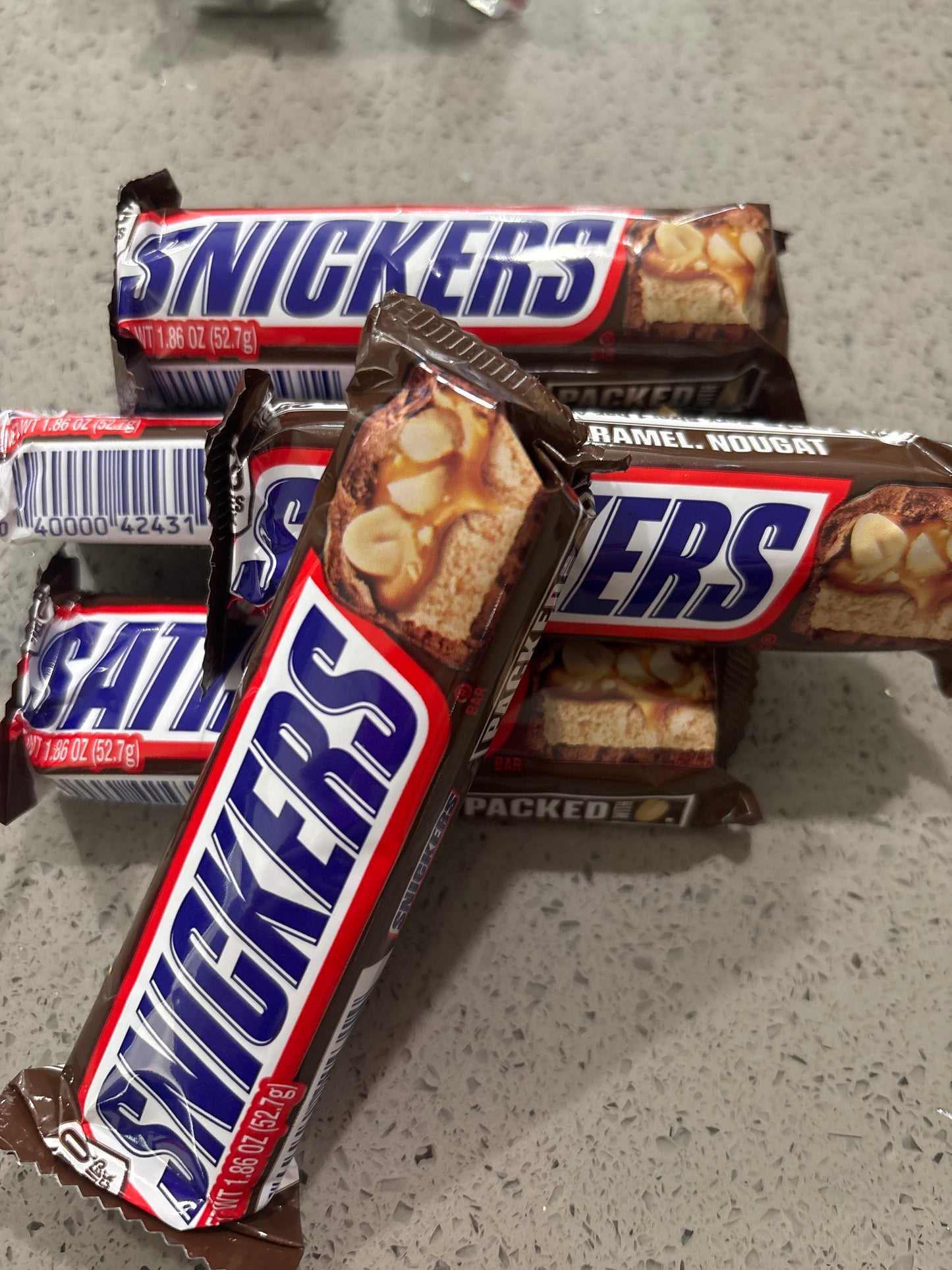 Two snickers