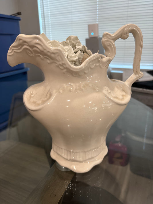 Antique pitcher