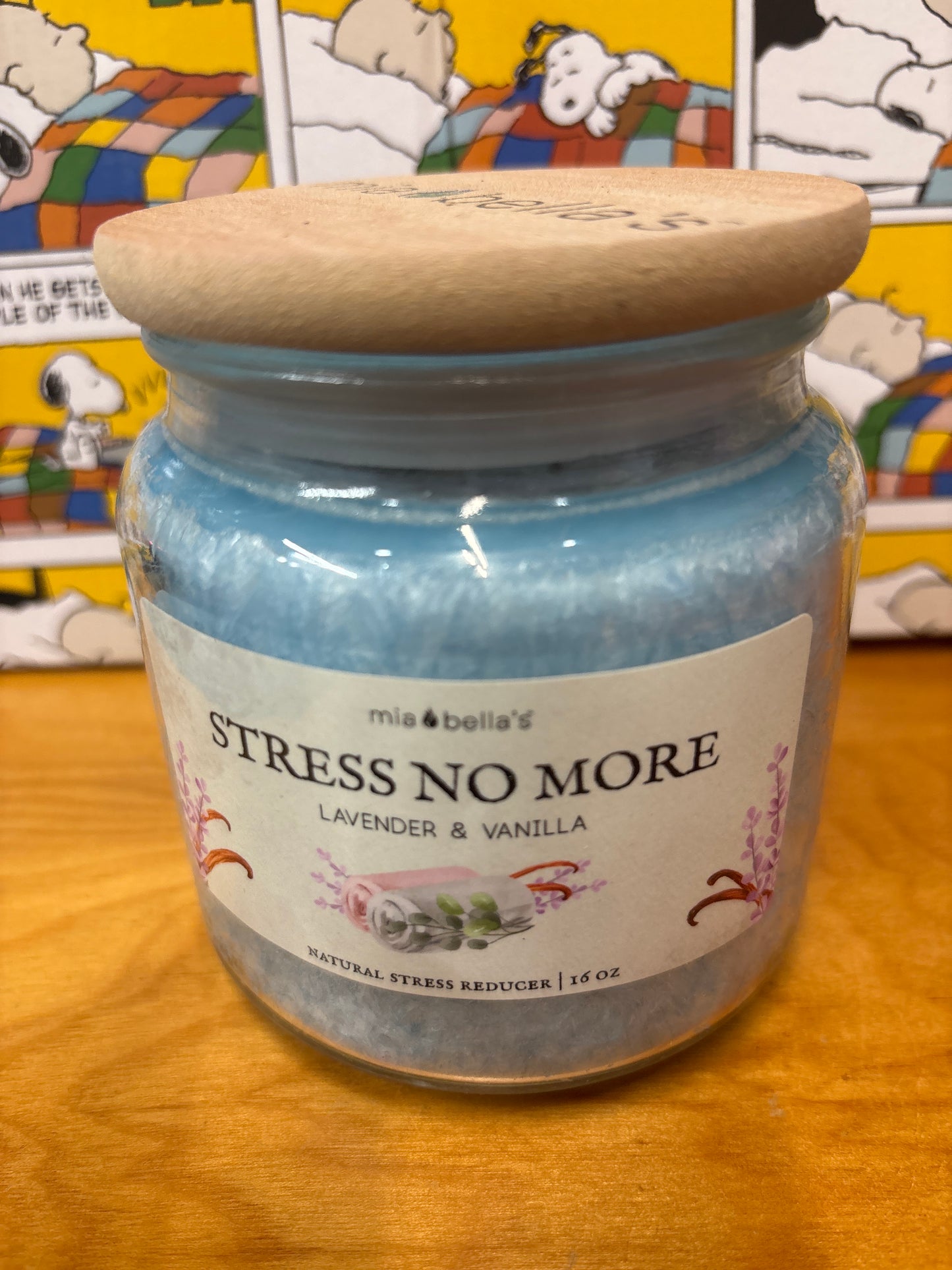 Two wick candle