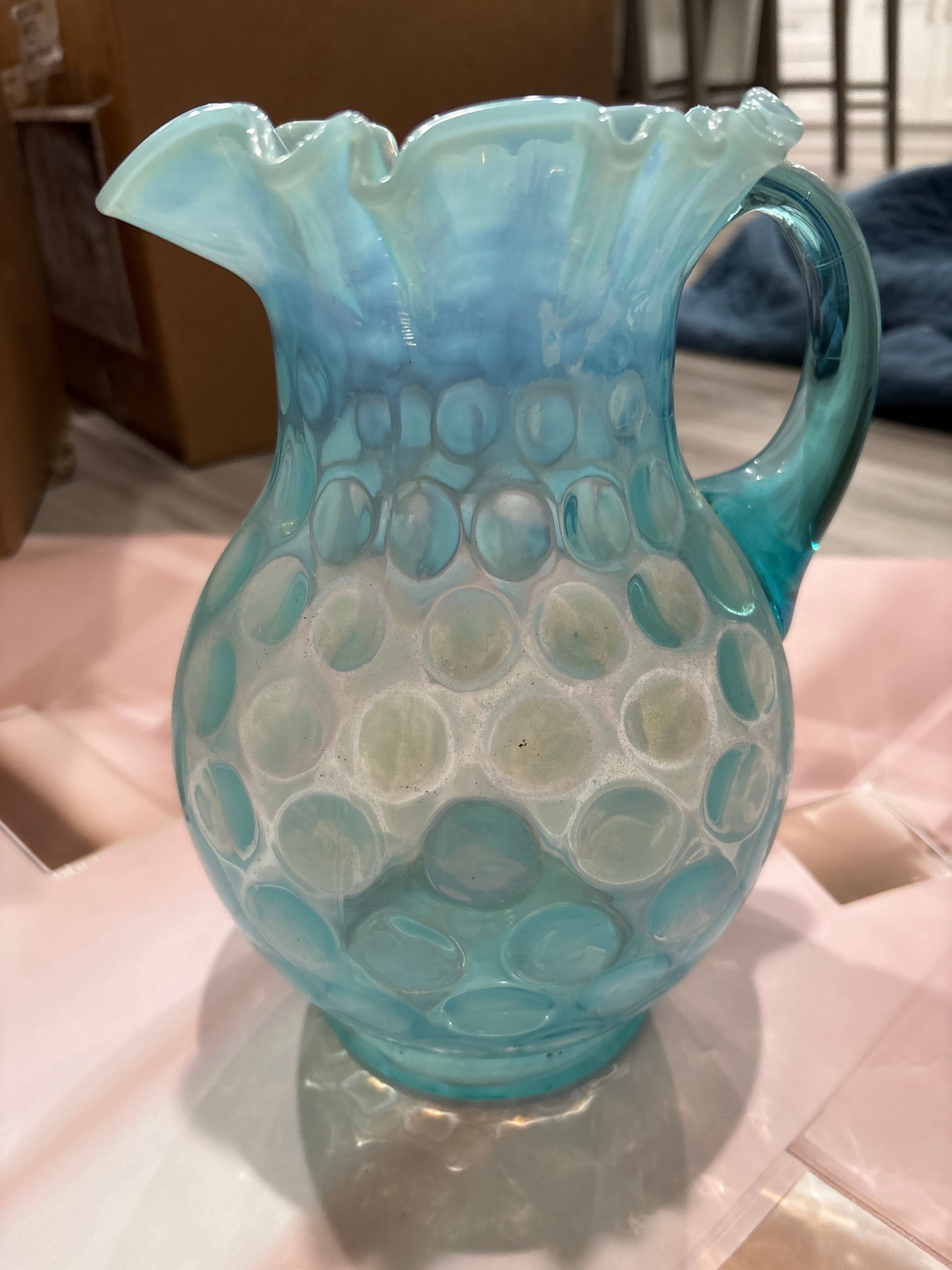 Fenton pitcher