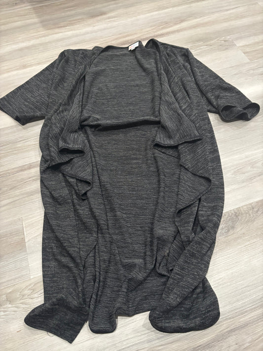 Dark grey small butterfly cardigan Lularoe