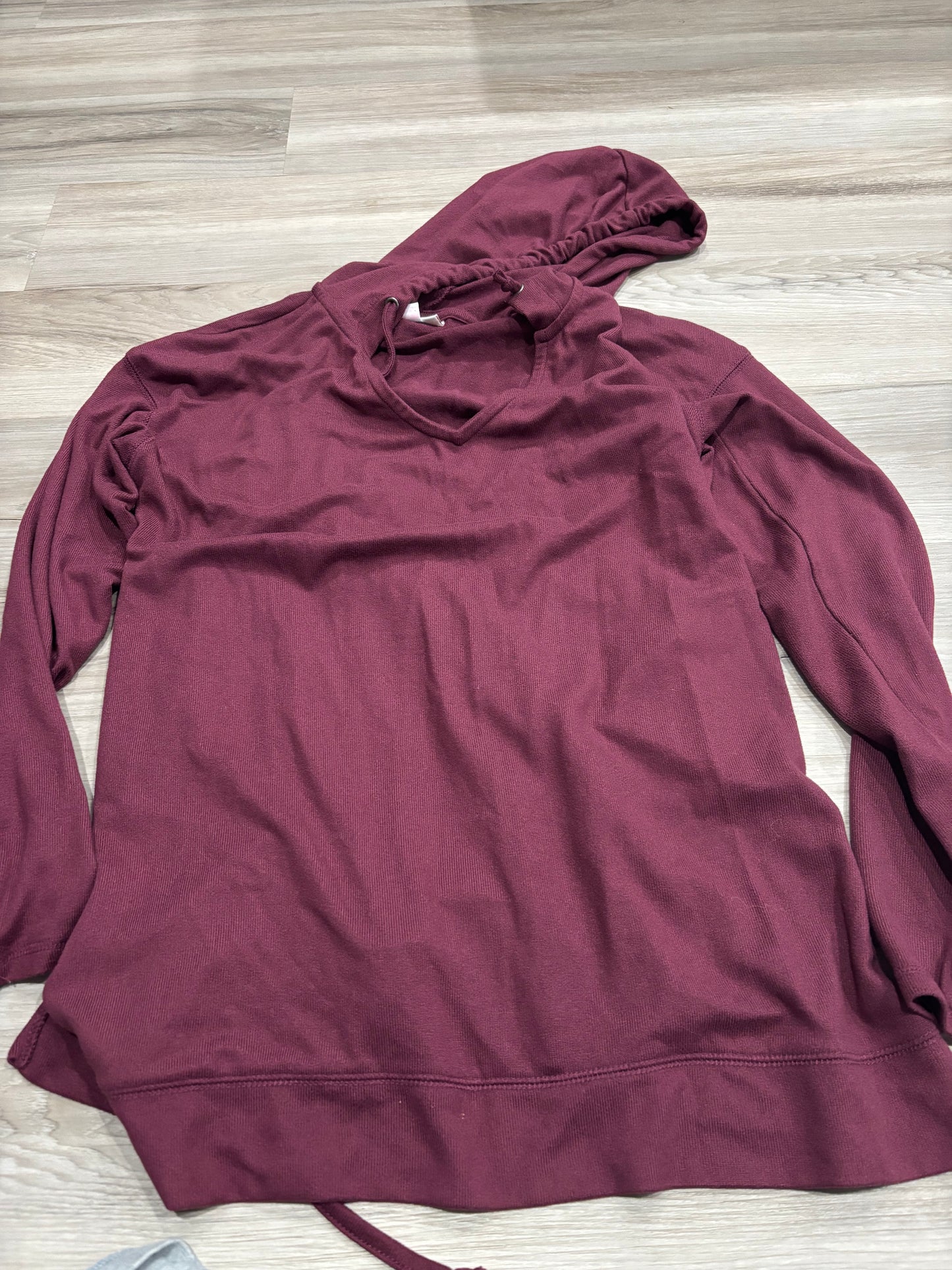 Lularoe s hoodie maroon