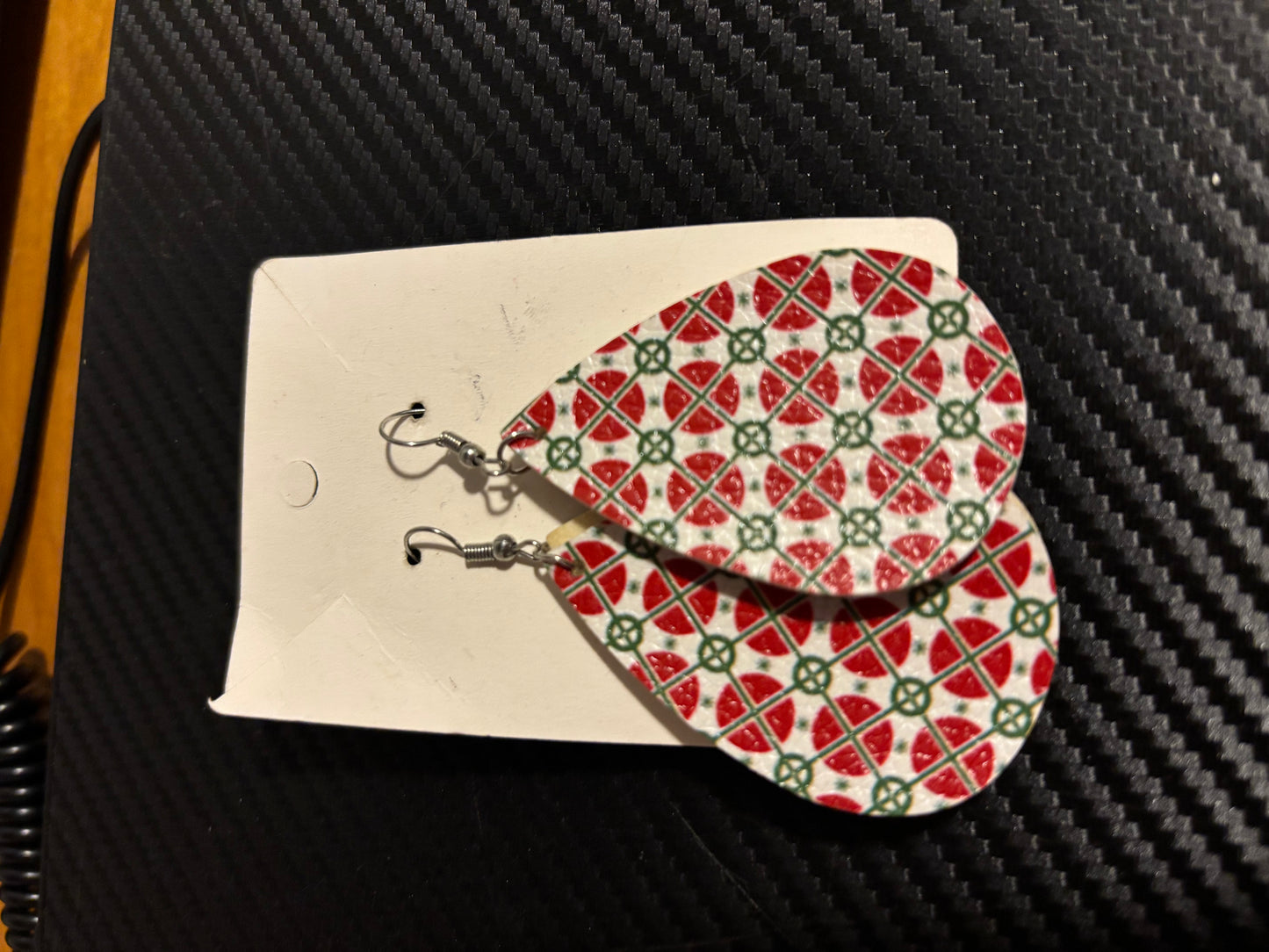 Christmas earrings