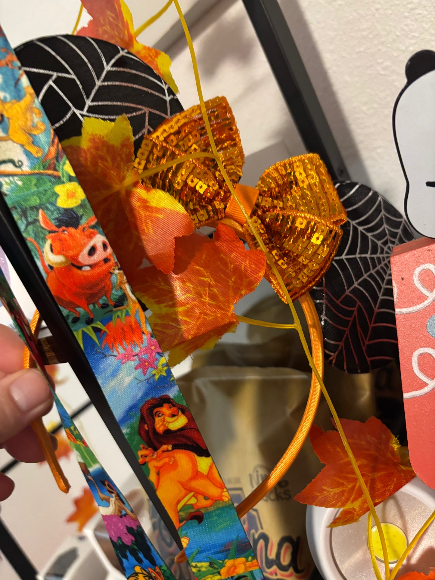 Halloween Minnie headband