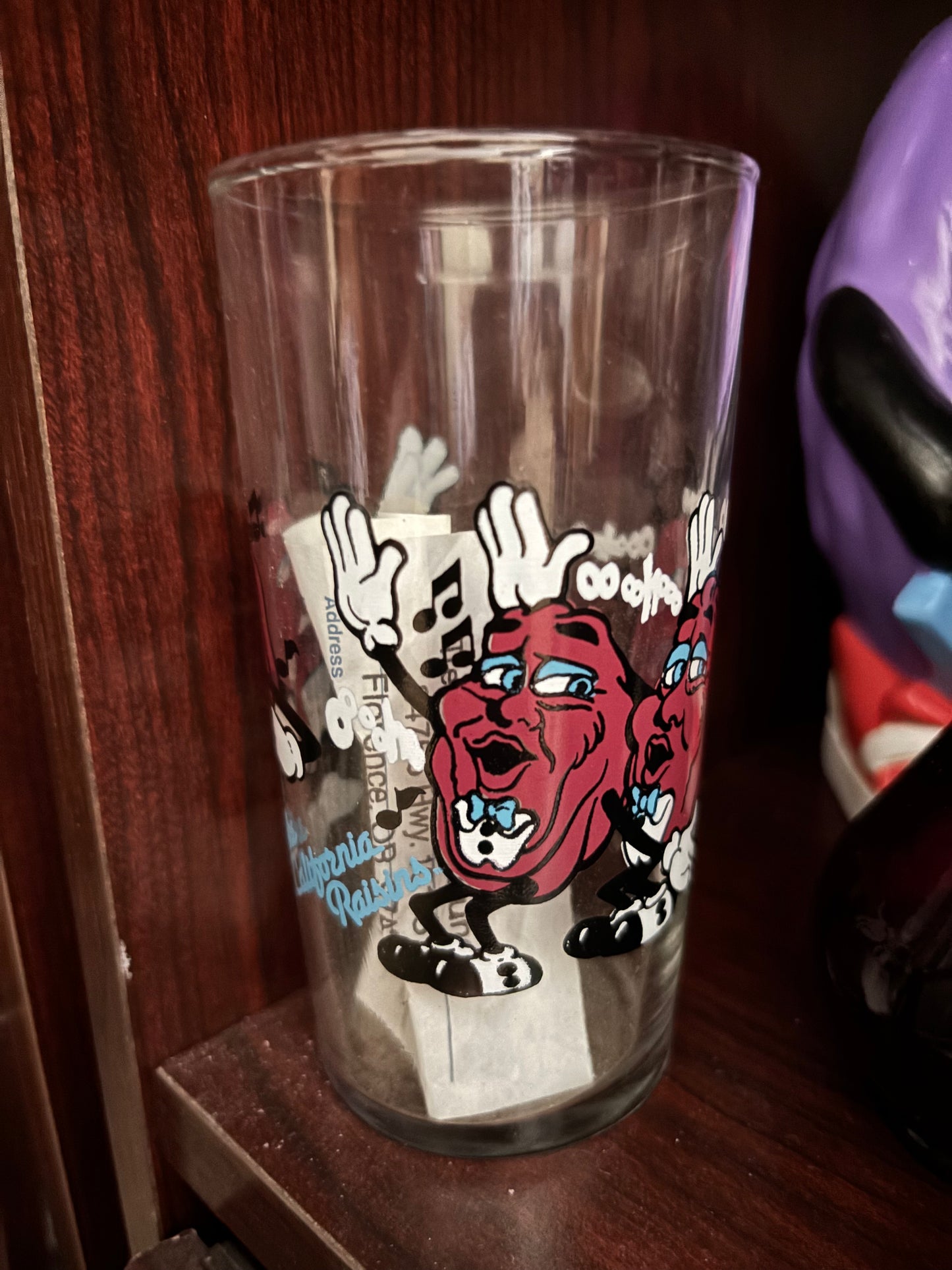 Raisins glass