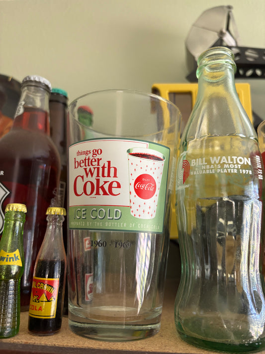 Coca Cola vintage glass