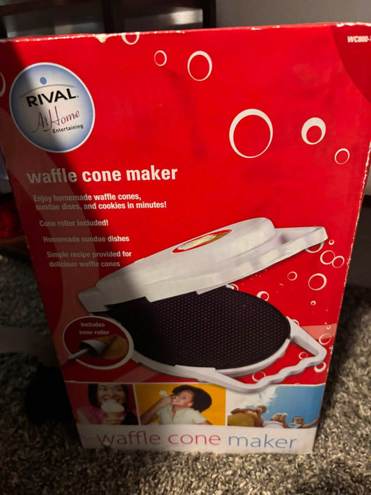 Waffle cone maker