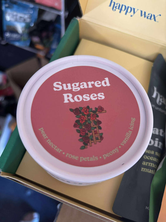 Sugared roses