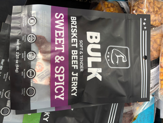 Brisket sweet and spicy