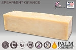 Orange spearmint goat soap