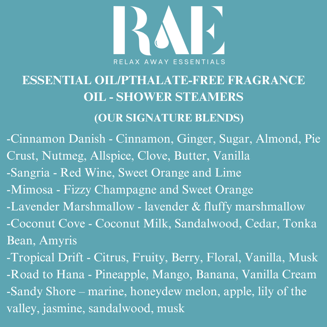 Relax Away Essentials - Single Shower Steamer - Aromatherapy : Road to hana