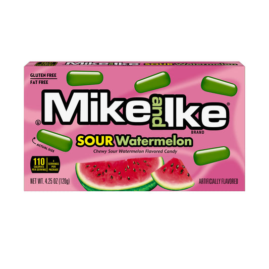 Mike & Ike Sour Watermelon 4.25oz Theater Box