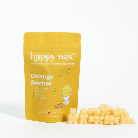 Orange Sorbet Wax Melts - Sample Pouch (2 oz)