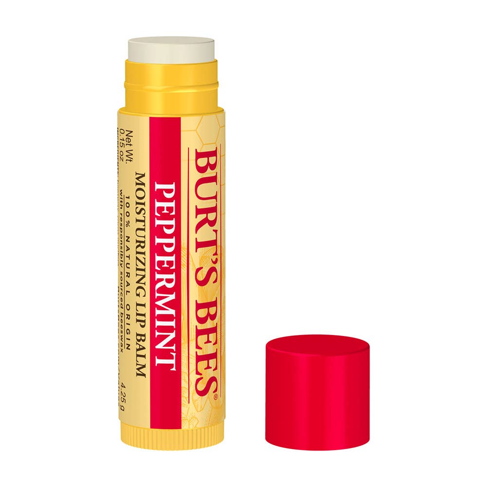 Burt's Bees - Holiday Peppermint Moisturizing Lip Balm Blister Box