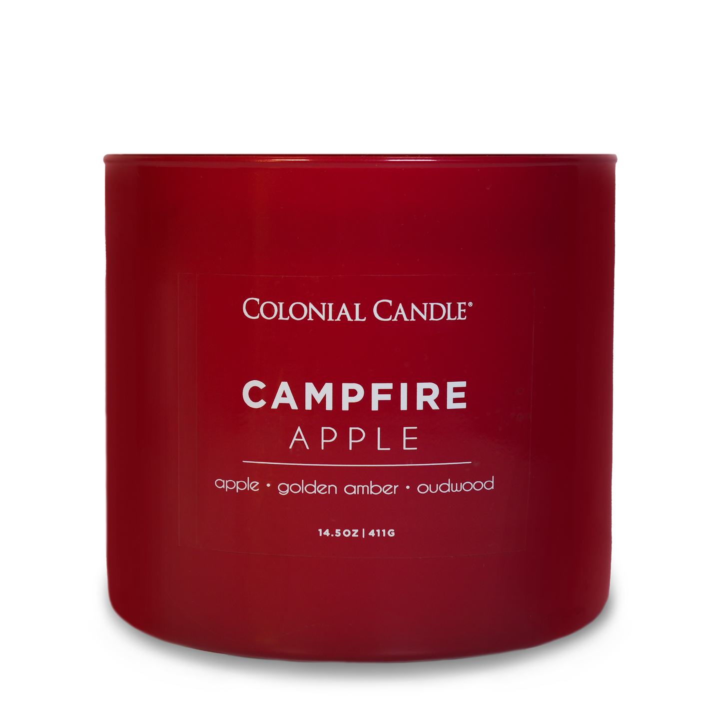 MVP Group International INC - Campfire Apple Scented Jar Candle, Soy Blend Wax, 14.5oz