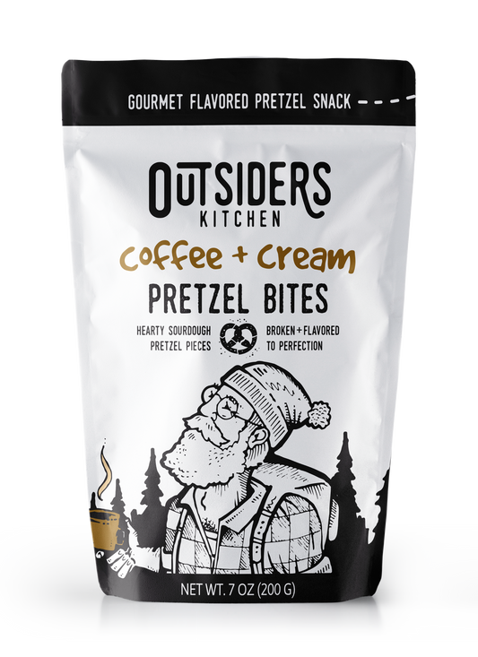 Outsiders Kitchen - Coffee + Cream Pretzel Bites 1 bag