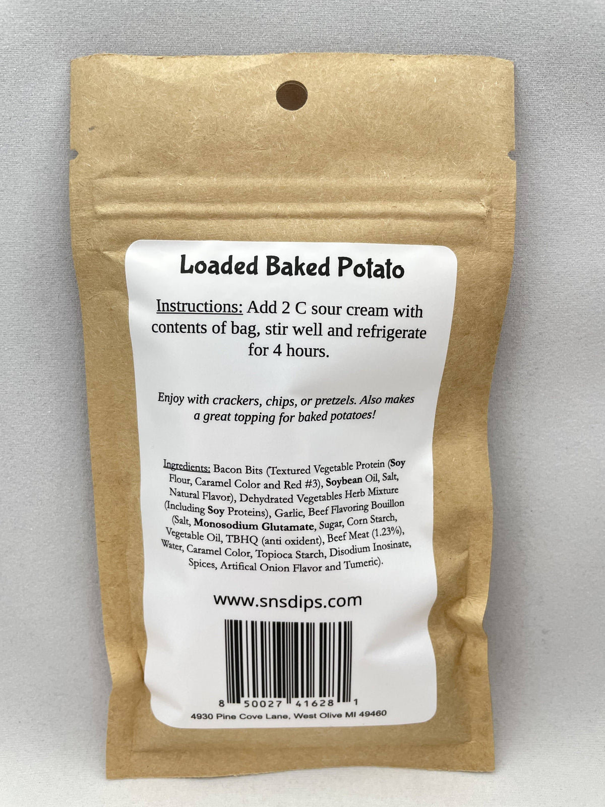 SnS Dips - Loaded Baked Potato Dip Mix