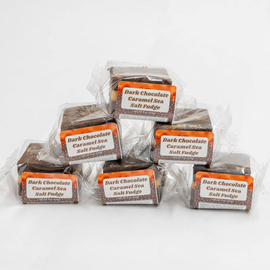Valley Fudge & Candy - Dark Choc. Caramel Sea Salt Fudge 1 piece