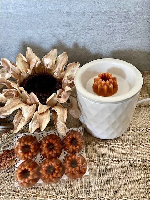 Sugar and Spice Custom Creations - Pumpkin Spice Cake Wax Melts / Pumpkin Caramel Swirl: Pumpkin Spice Cake