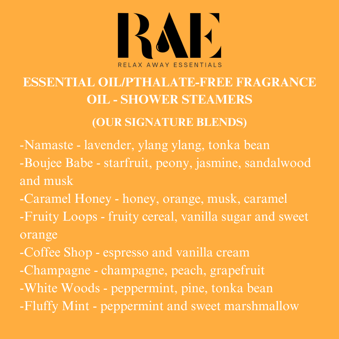 Relax Away Essentials - Single Shower Steamer - Aromatherapy : Road to hana
