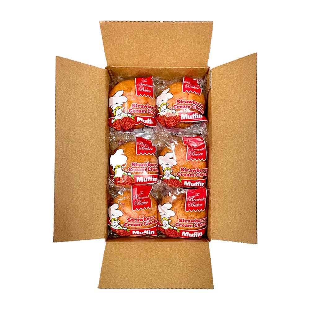 Shop The King - The Brownie Baker Muffin Strawberry Cream Cheese 6 oz