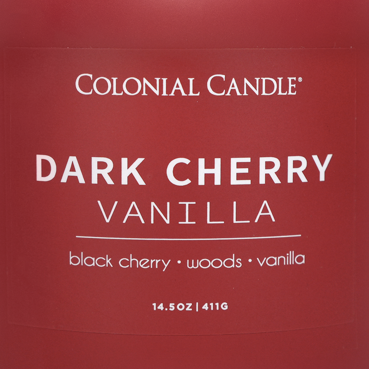 MVP Group International INC - Dark Cherry Vanilla Scented Candle, Soy Blend Wax, 14.5oz