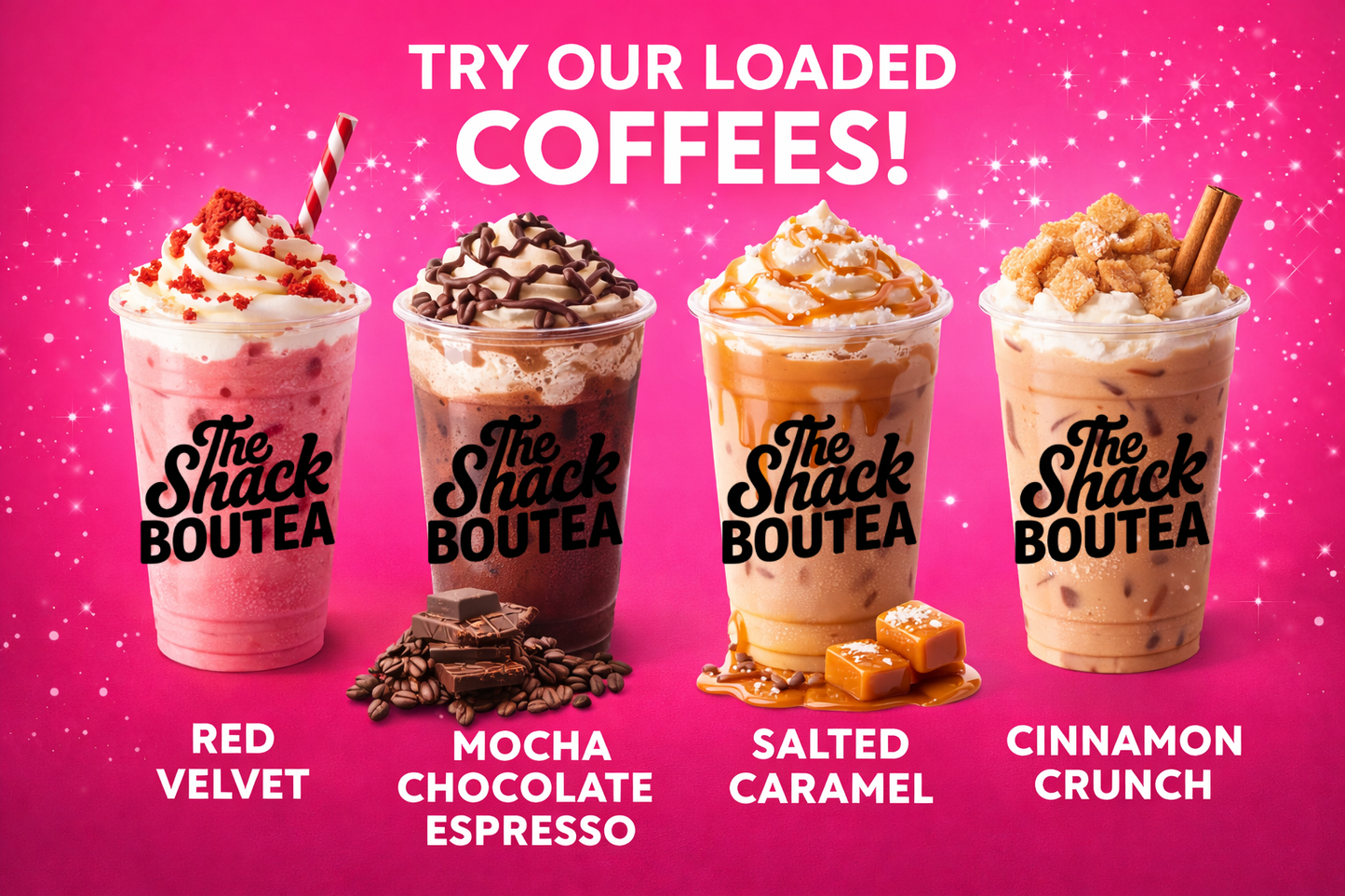 The Shack BouTEA - Loaded Iced Coffee : Smores