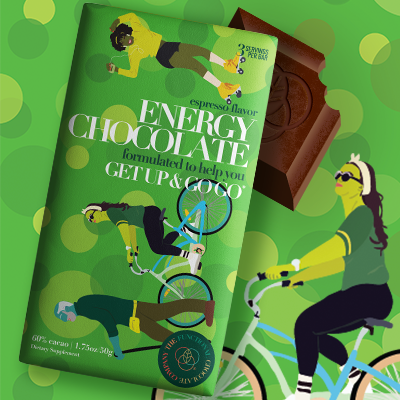 The Functional Chocolate Company - Energy Chocolate - Energy Formula - Espresso Flavor