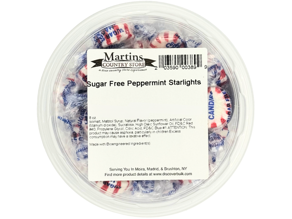 PEPPERMINT STARLIGHTS SUGAR FREE 8oz