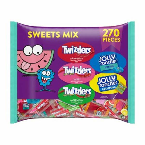 Pistest - JOLLY RANCHER and TWIZZLERS Assorted Fruit Flavored Candy