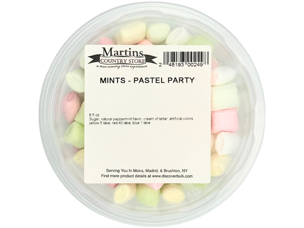 PASTEL PARTY MINTS 8.5oz