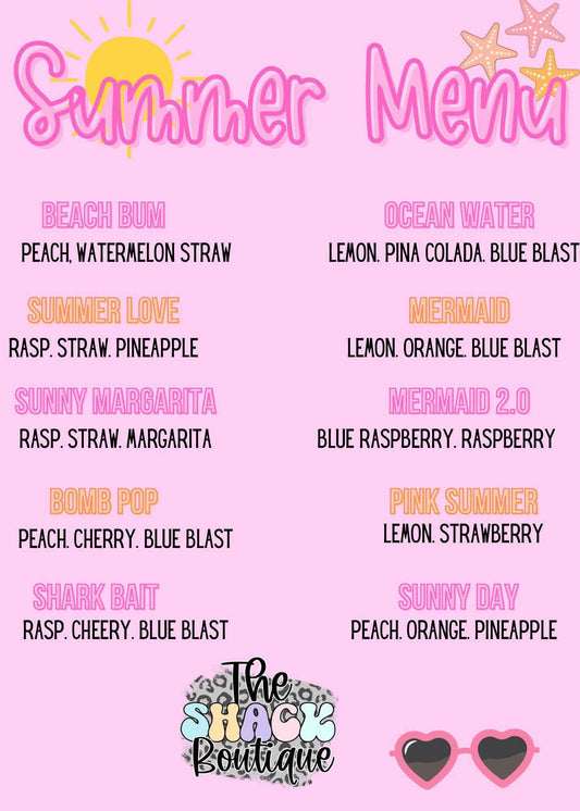 The Shack BouTEA - Loaded Teas- Summer Menu: Mermaid