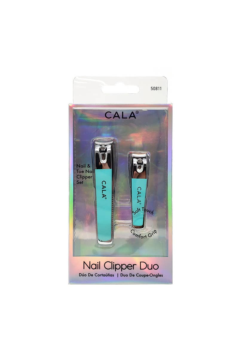 Pineapple Beauty - CALA 50811 Mint Soft Touch Clipper Duo Set - 6set