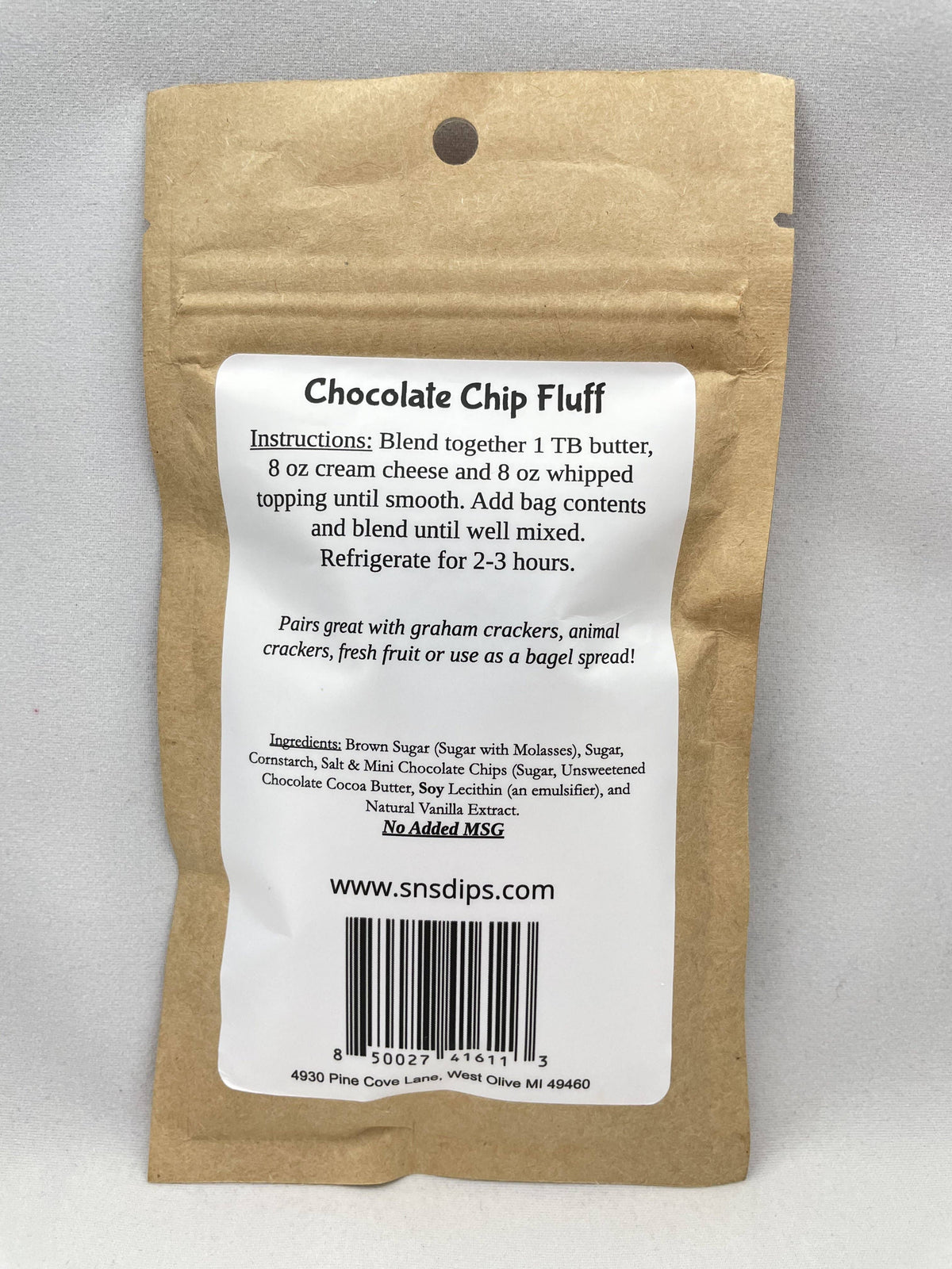 SnS Dips - Chocolate Chip Fluff Mix