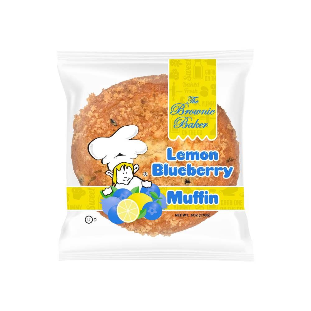 Shop The King - The Brownie Baker Muffin Lemon Blueberry