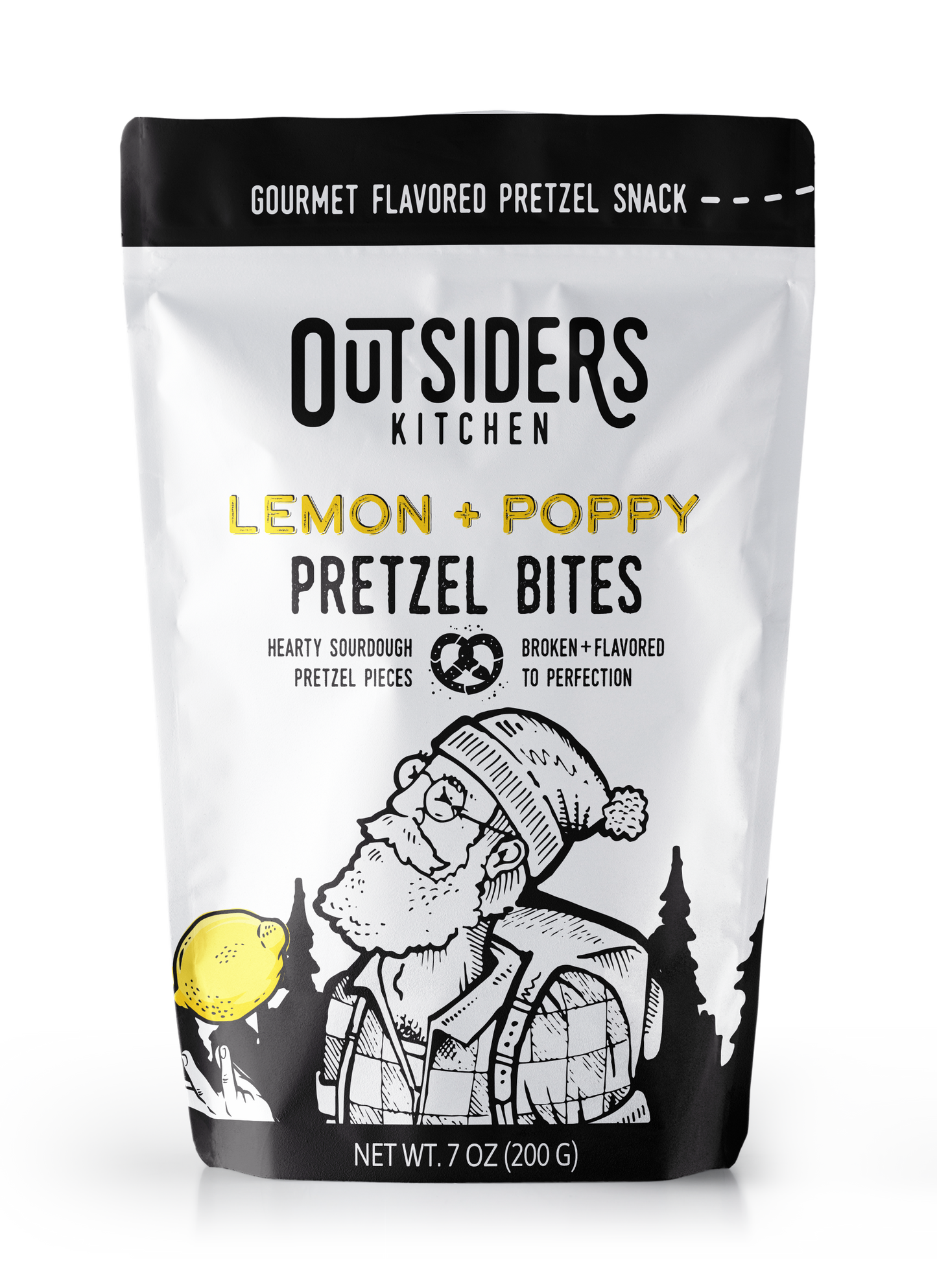 Outsiders Kitchen - Lemon + Poppy Pretzel Bites 1 bag