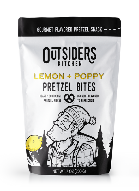 Outsiders Kitchen - Lemon + Poppy Pretzel Bites 1 bag