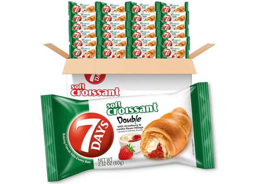 7 Days Soft Croissant Strawberry Vanilla 2.65oz
