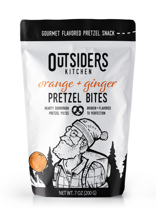 Outsiders Kitchen - Orange + Ginger Pretzel Bites 1 bag
