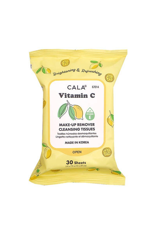 CALA 67014 Makeup Remover Tissue 30 sheets Vitamin C