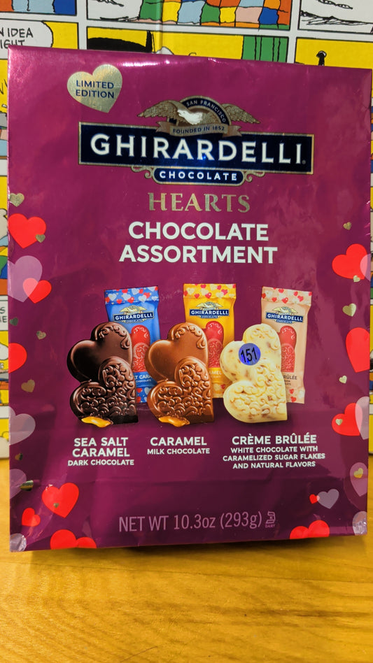 Ghiradelli assorted chocolate hearts
