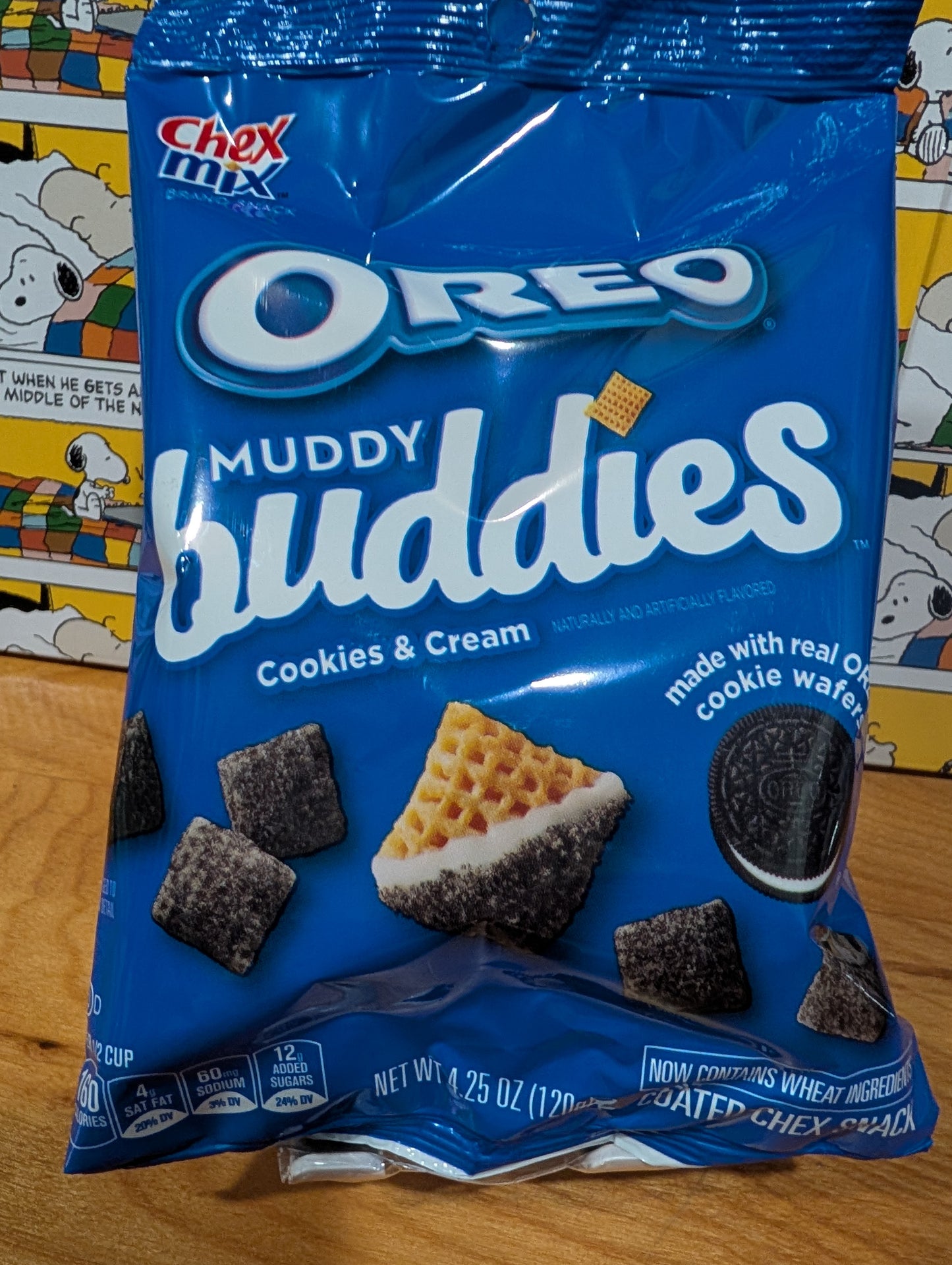Oreo muddy buddies, cookies and cream
