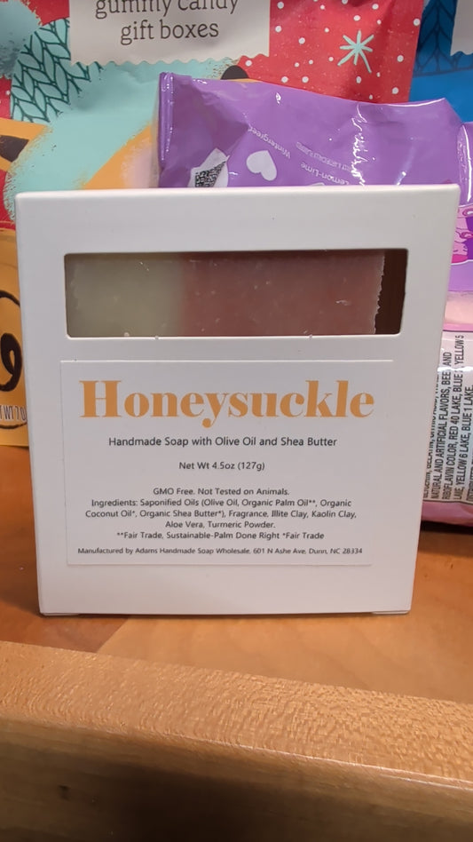 Honeysuckle Goat soap