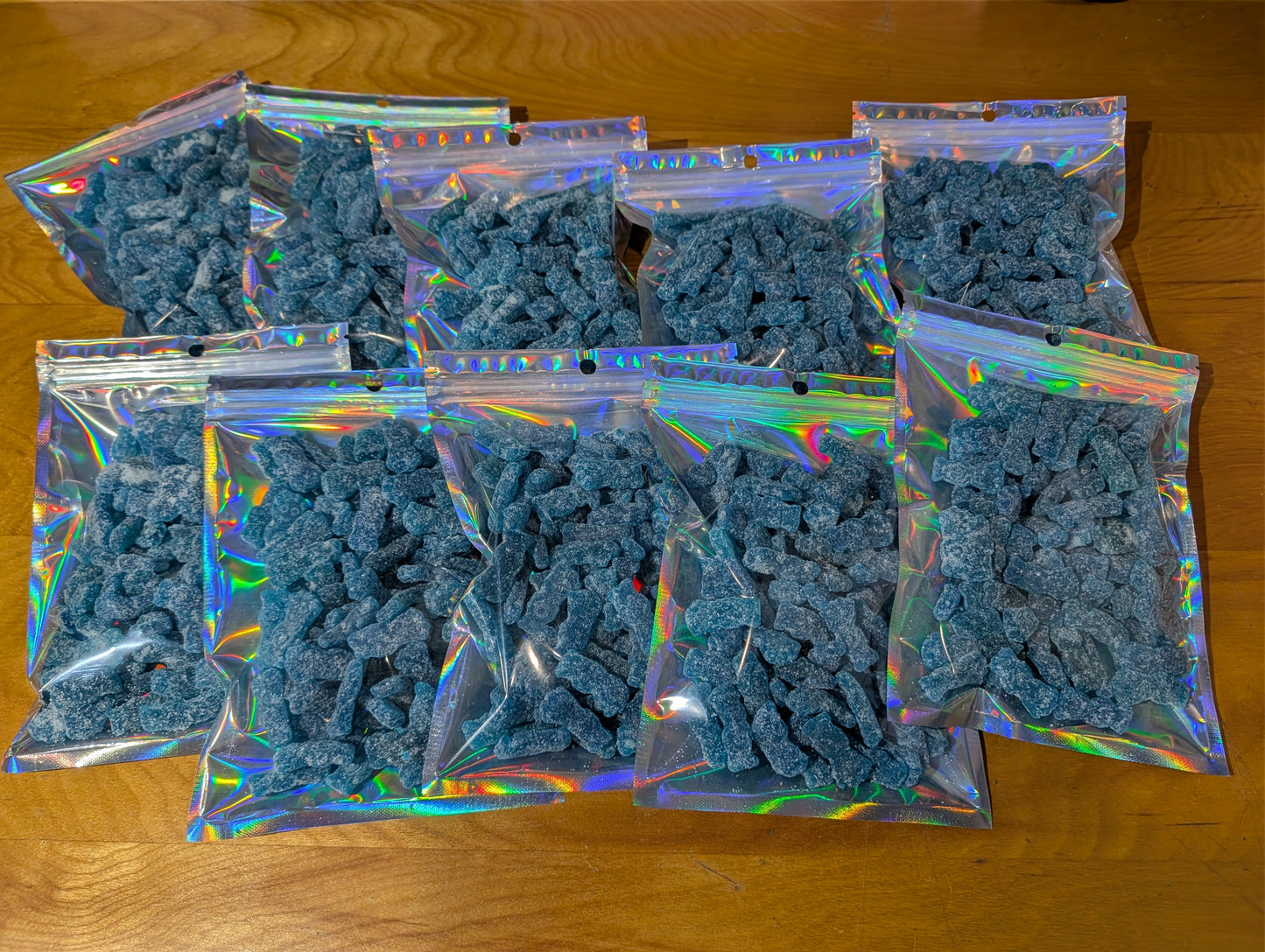 Blue Raz sour patch kids