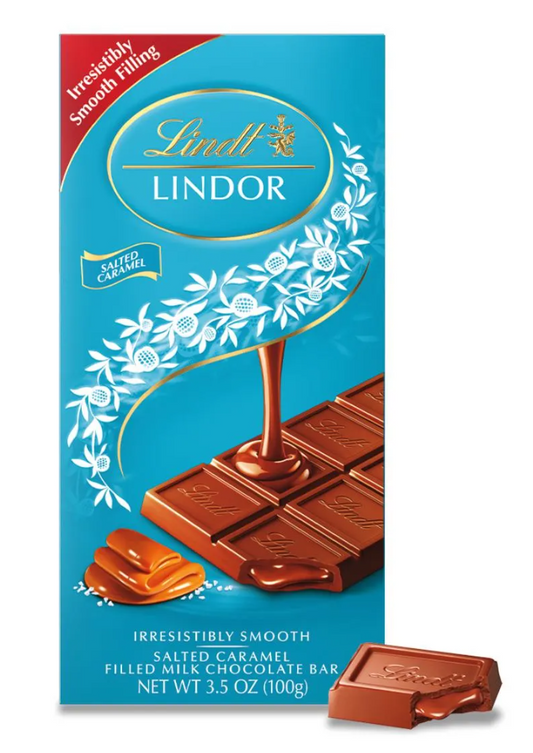 Lindor Salted Caramel truffle bar
